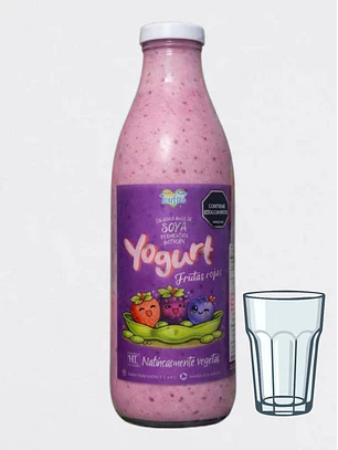 Yogurt soya Frutos Rojos 