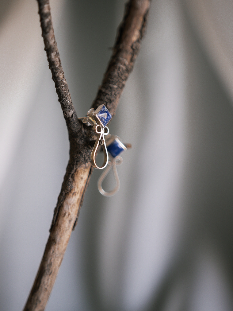 Aros Gota Cuadrado 4