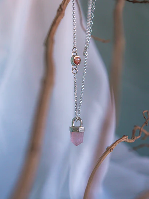 Talismán S - Cuarzo rosa