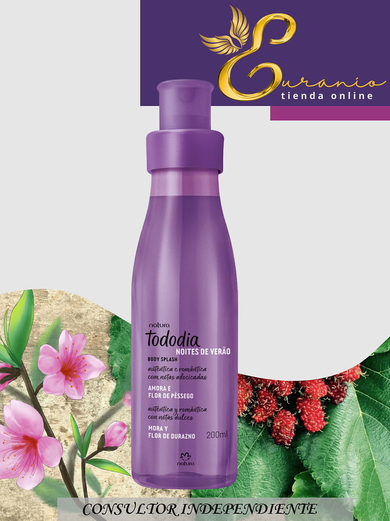 Spalsh mora y flor de durazno 3