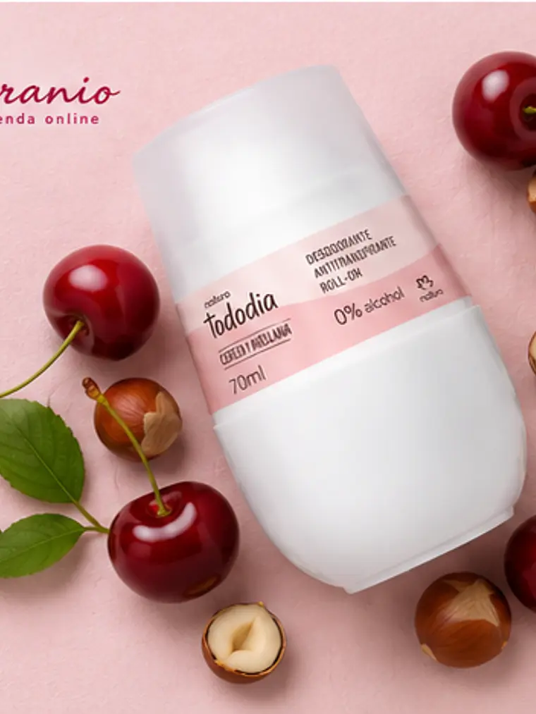 Desodorante Roll-on Tododia Cereza y Avellana 70 ml 3