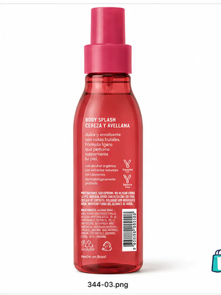 Body Splash Cereza y Avellana 200 ml 2