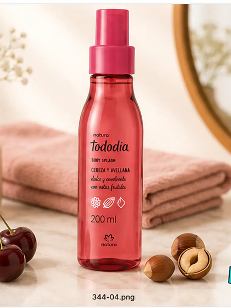 Body Splash Cereza y Avellana 200 ml 3