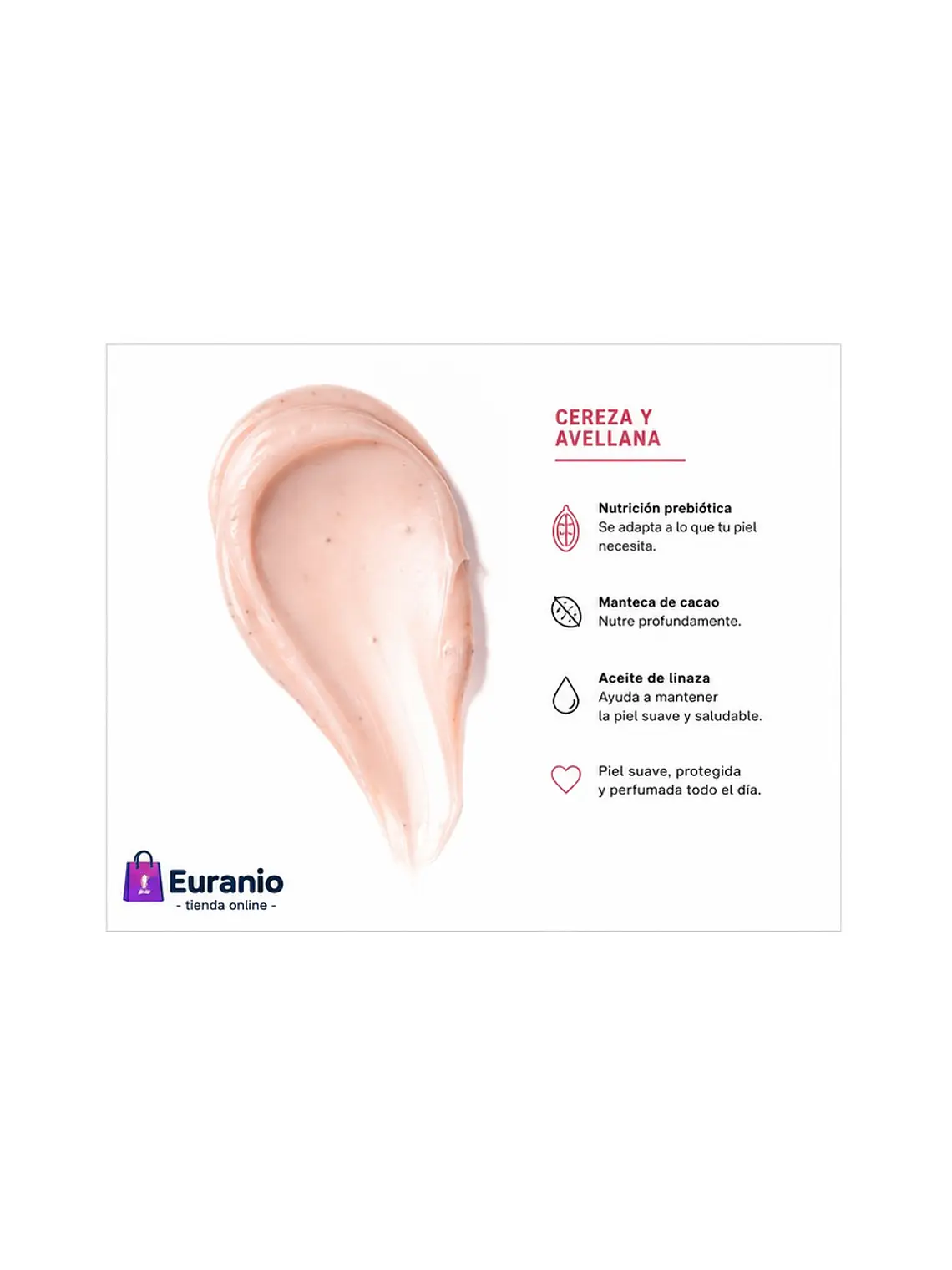 Crema para el cuerpo Cereza y Avellana 3