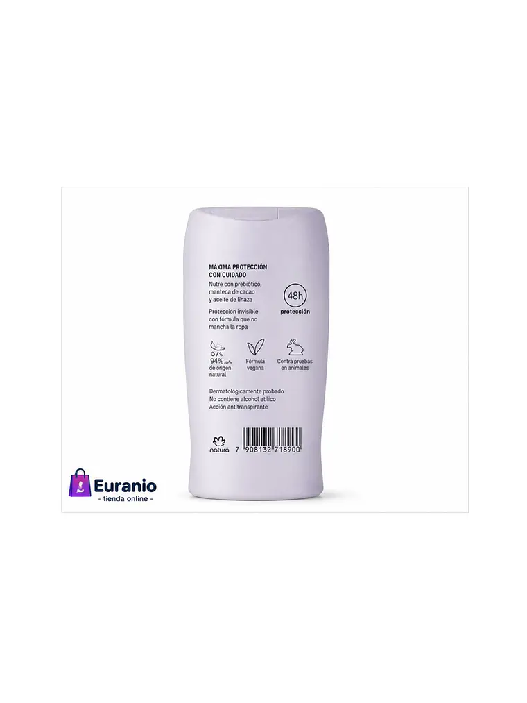 Desodorante antitranspirante leche de algodón 80 g 2