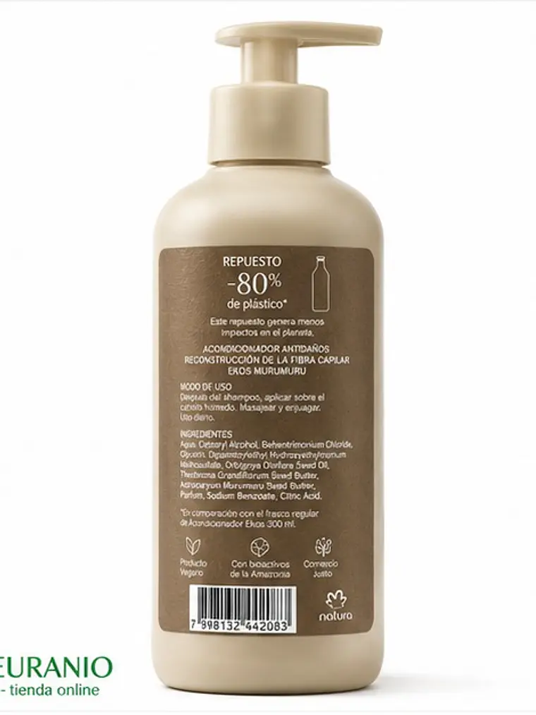 Repuesto Acondicionador Ekos Murumuru 300 ml 2