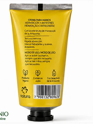 Crema para manos Ekos Maracuyá 75 g