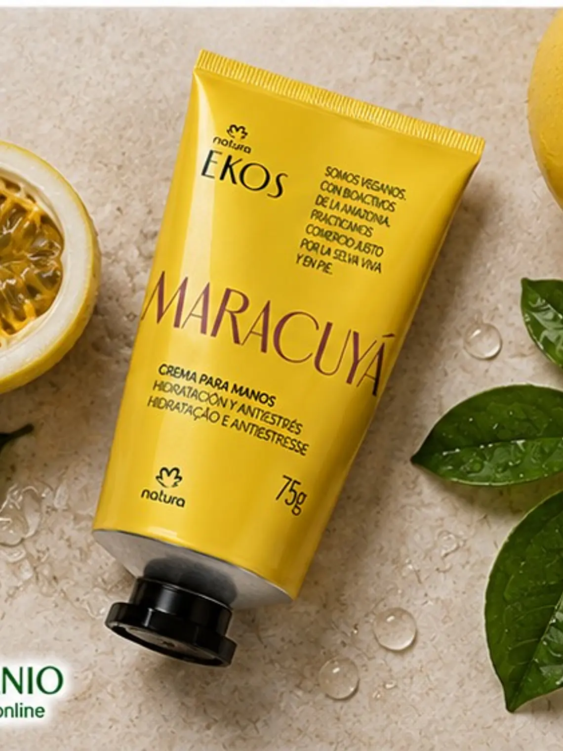Crema para manos Ekos Maracuyá 75 g 3