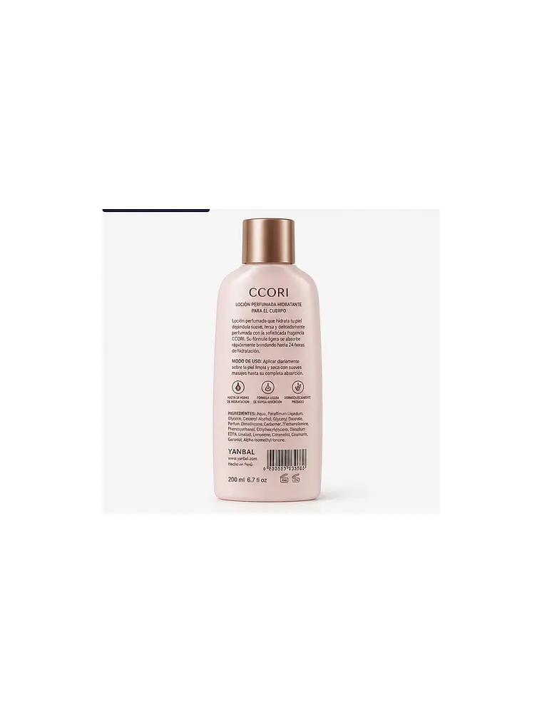 Loción Perfumada Hidratante para el Cuerpo CCORI 2