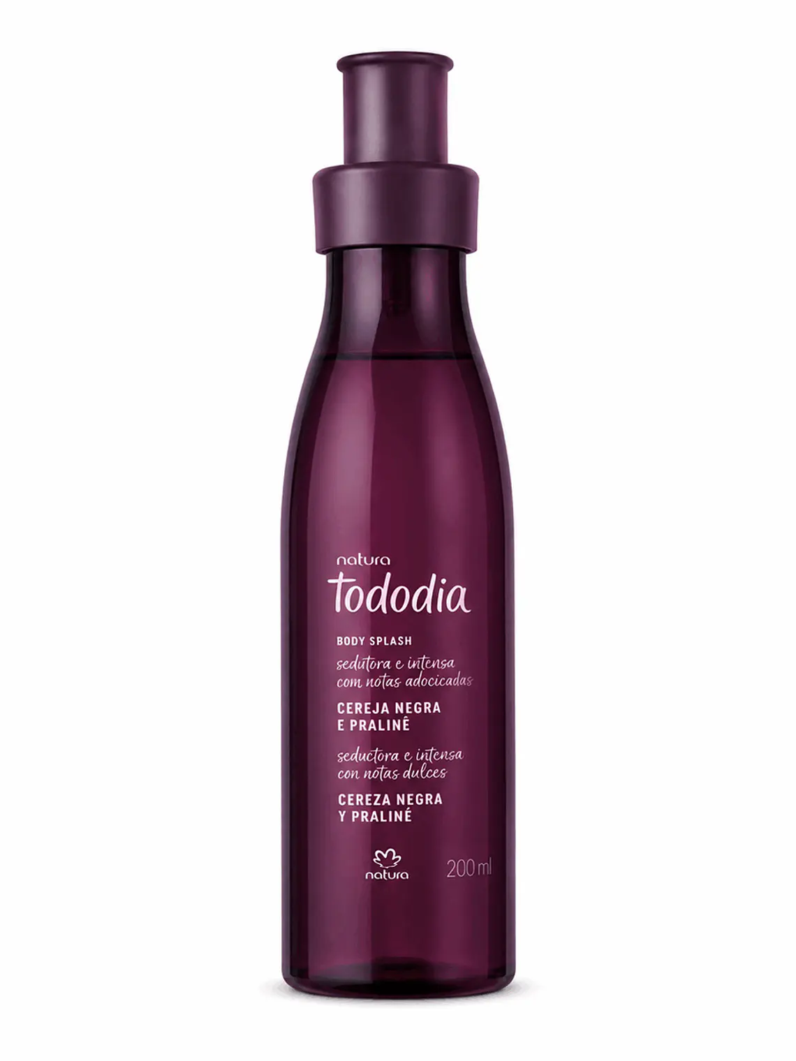 Body Splash Tododia Cereza Negra y Praliné 200 ml 1