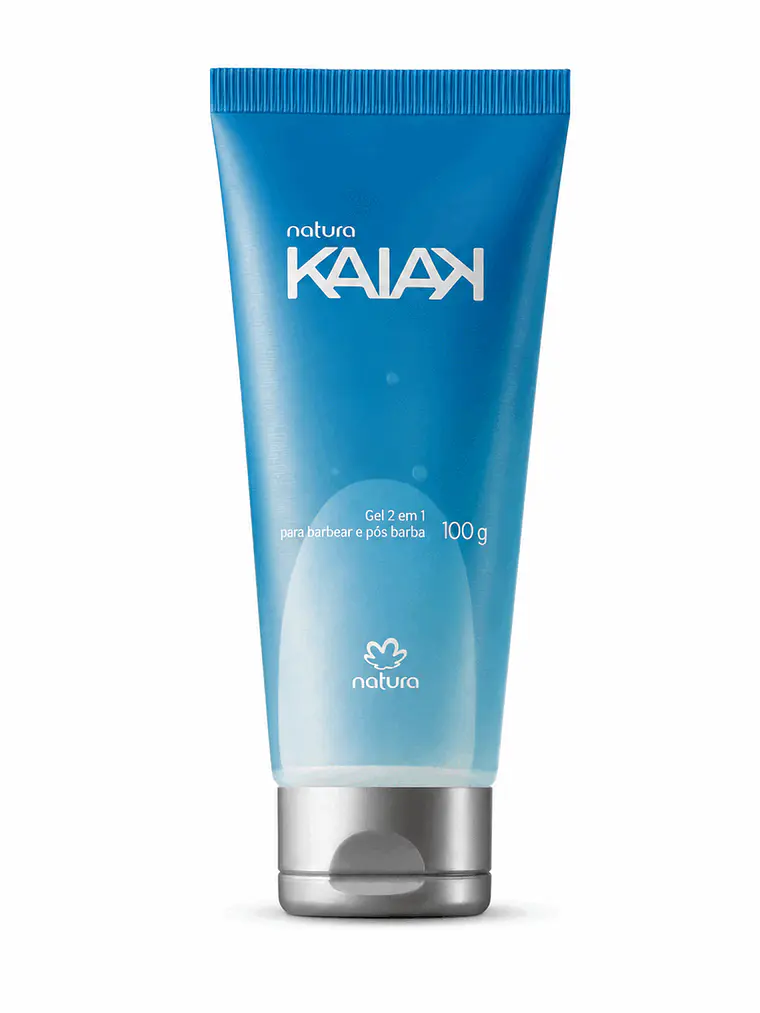 Gel Kaiak Clásico 2 en 1 para Barba y Rostro 100 g 1