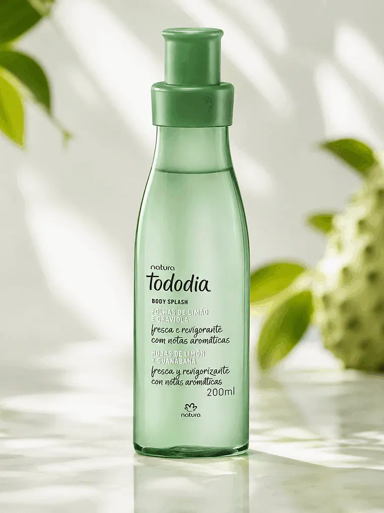 Body Splash Tododia Hojas de Limón y Guanábana 200 ml 4