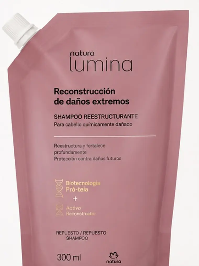 Shampo reconstruccion de daños extremos - repuesto 1