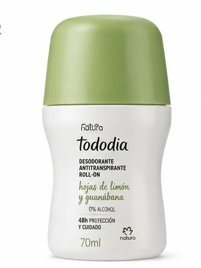 Desodorante antitranspirante roll-on hojas de limón y Guanabana 1