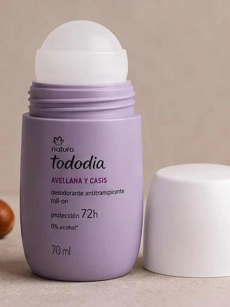Desodorante antitranspirante roll-on Avellana y casis 2