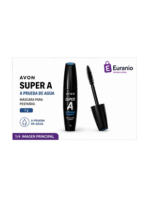 Pestañina super a prueba de agua