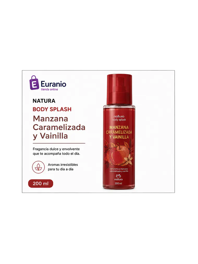 Body splash manzana caramelizada y vainilla 1