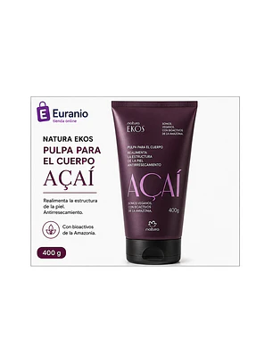 Pulpa para el cuerpo Ekos Acaí
