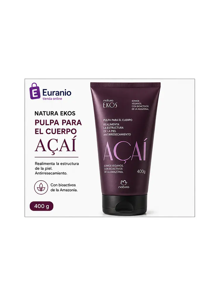 Pulpa para el cuerpo Ekos Acaí 1
