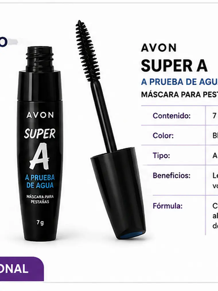 Pestañina super a prueba de agua 4