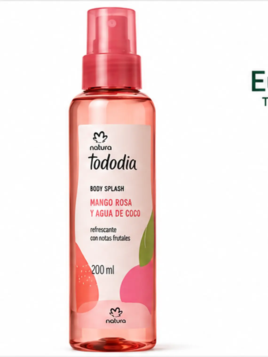 Body Splash Tododia Mango Rosa y Agua de Coco 200 ml 1
