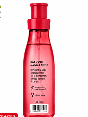 Body Splash Tododia Acerola y Hibisco 200 ml