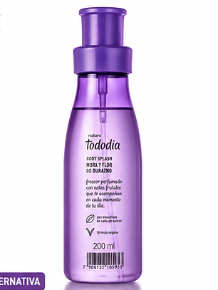 Body Splash Tododia Mora y Flor de Durazno 200 ml