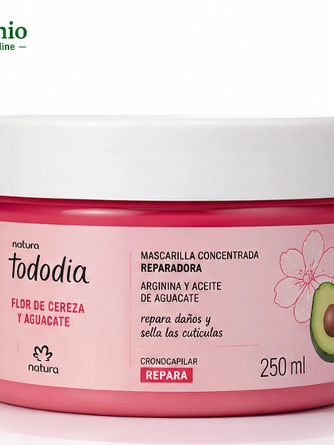 Mascarilla Reparadora Concentrada Flor de Cereza y Aguacate 250 ml 1