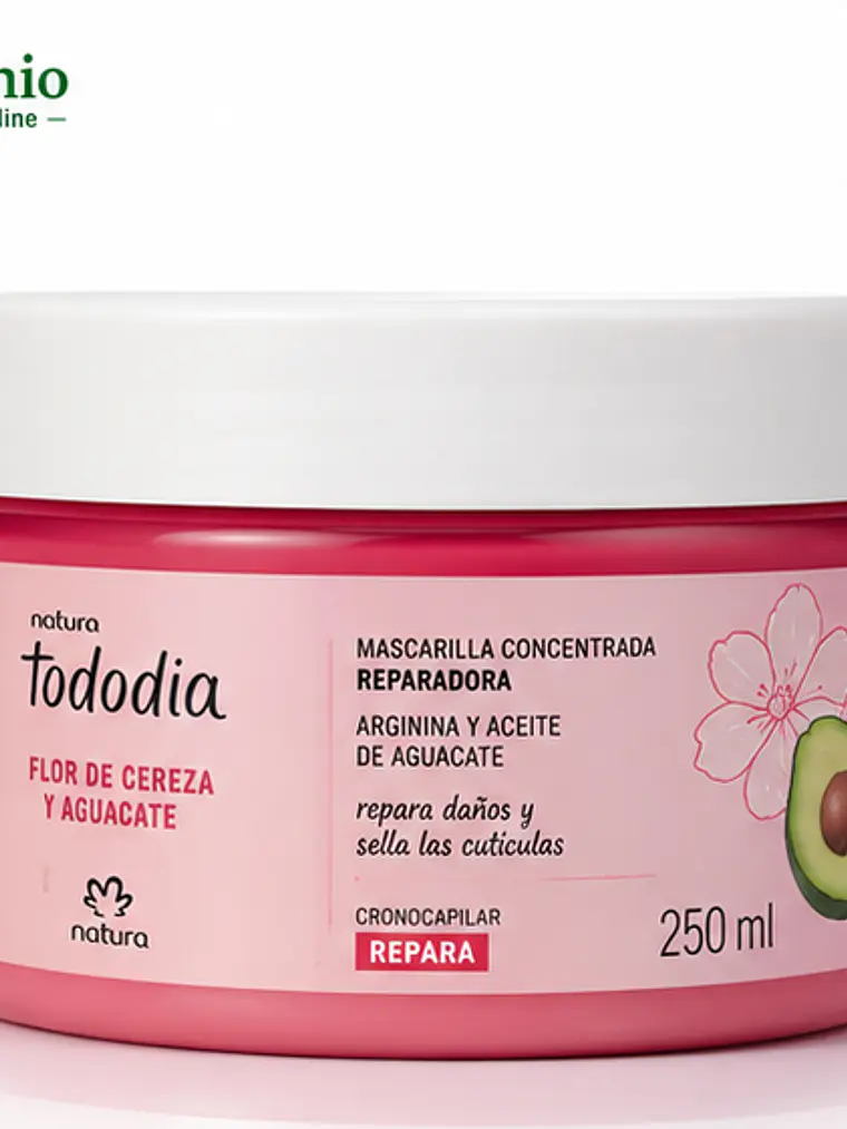 Mascarilla Reparadora Concentrada Flor de Cereza y Aguacate 250 ml 1