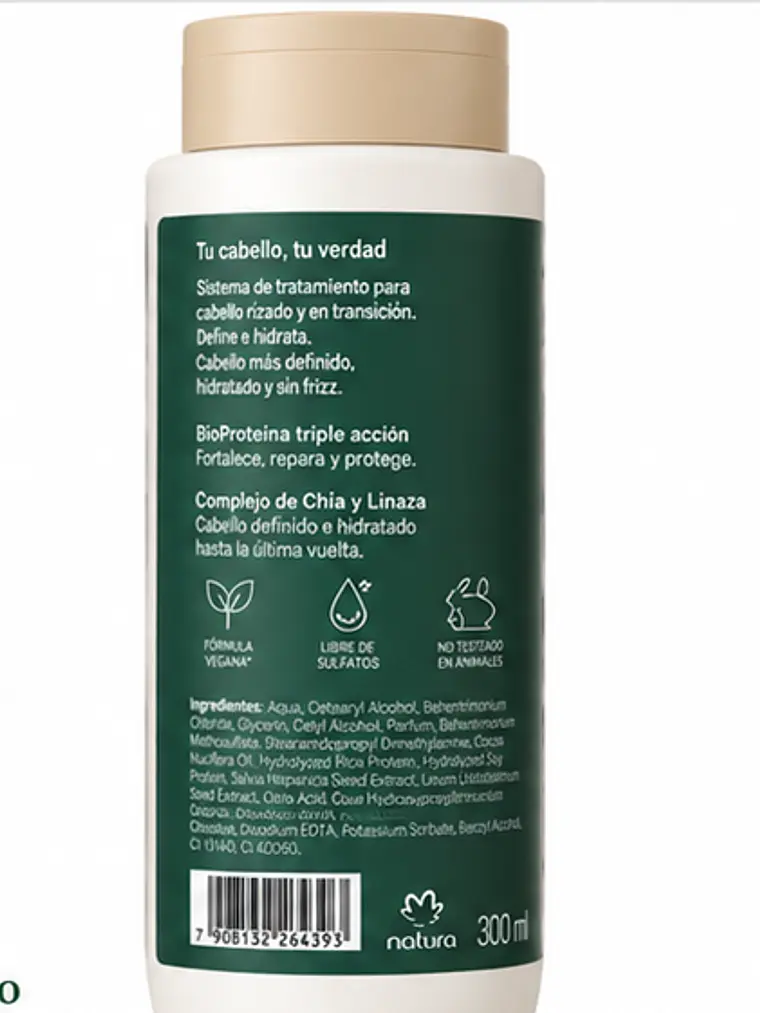 Acondicionador Definición e Hidratación Rizos 300 ml 2