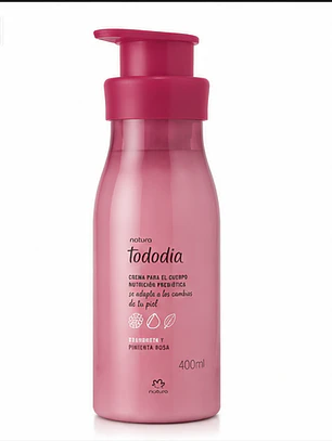 Crema para el Cuerpo Frambuesa y Pimienta Rosa 400 ml