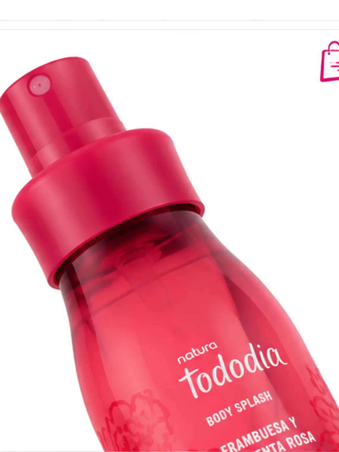Body Splash Frambuesa y Pimienta Rosa 200 ml 2