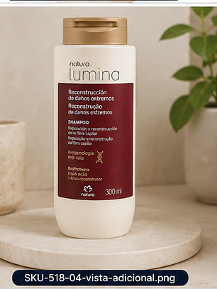 Shampoo reconstrucción de daños extremos 300 ml