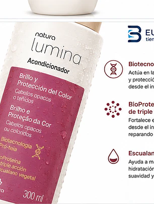 Acondicionador brillo y protección del color 300 ml