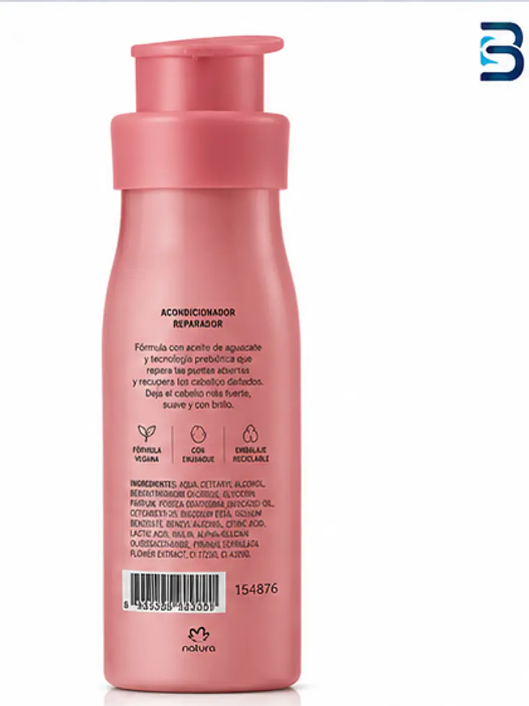 Acondicionador Flor de Cereza y Aguacate 280 ml 3