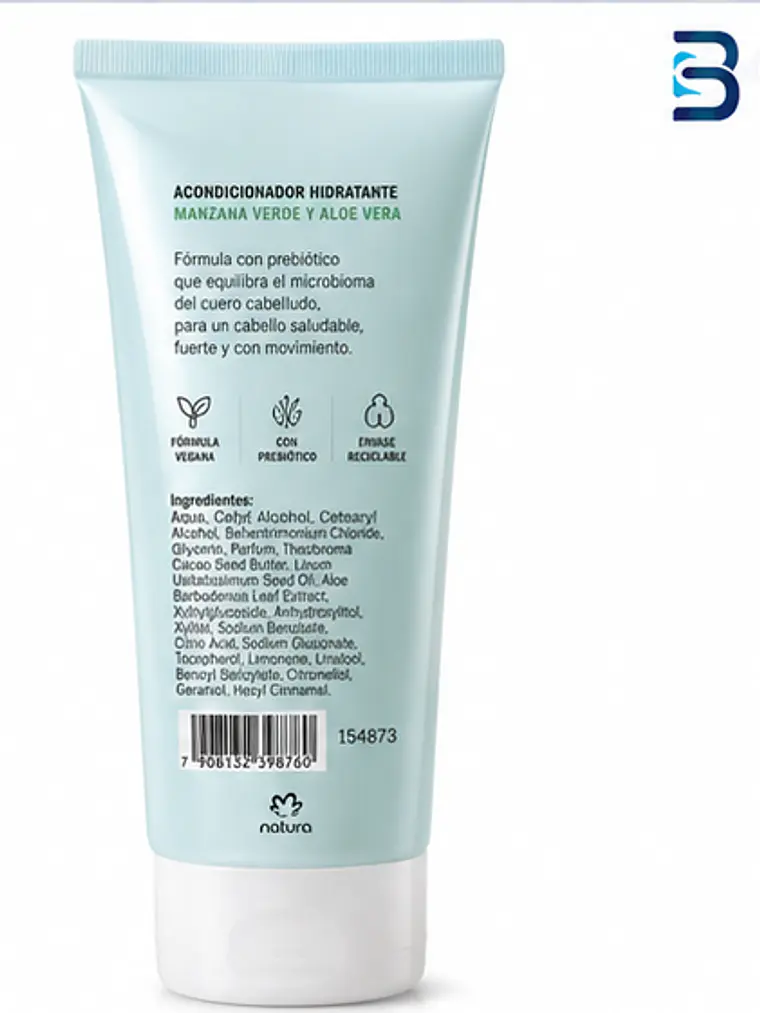 Acondicionador Manzana Verde y Aloe Vera 280 ml 3