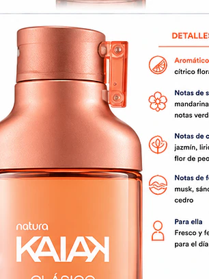 Kaiak Clásico Femenino 100 ml