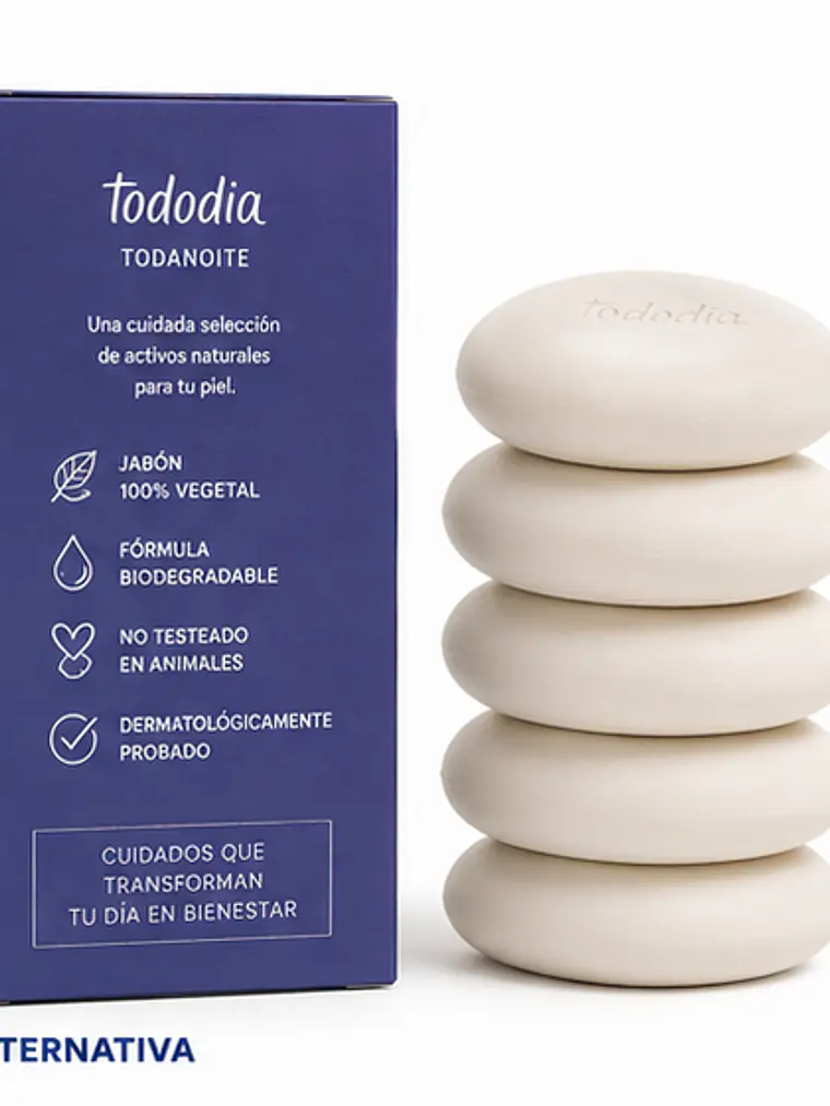 Natura Tododia/Todanoite Jabón Té de Manzanilla y Lavanda 5 x 90 g 3