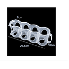 Organizador Latas Botellas Portátil Refrigerador Cocina 5