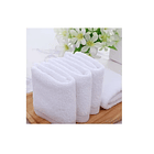 Set 3 Toallas De Mano De 68 X 32 Cm Color Blanco Baño 1