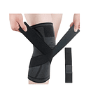 Rodillera De Compresión Con Fibra Elástica Con Velcro 1