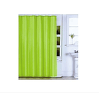 Cortina De Baño 100% Impermeable + 12 Ganchos/argollas Verde Manzana 1