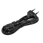 Cable Poder Tipo 8 Enchufe Nacional 1mts Cobre C7 C 1