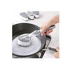 Cepillo Dispensador Limpia Lava Vasos Botellas Vajillas 5