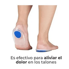 Plantillas Ortopédicas Taloneras Silicona Espolón Fascitis Azul 4
