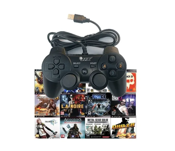 Joystick Ps3 Control Mando Playstation 3 Dualshock Negro