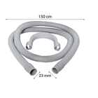 Kit Mangueras Alimentación Agua + Desagüe Lavadora 1,5m 6