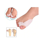2 Unidades De Silicona Juanete Corrector Dedo Pie Separador 1