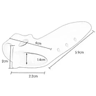 2 Unidades De Silicona Juanete Corrector Dedo Pie Separador 3