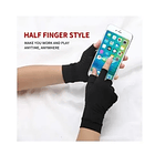 Guantes Compresión Artritis Medio Dedo, fibra Cobre Talla S,M 3
